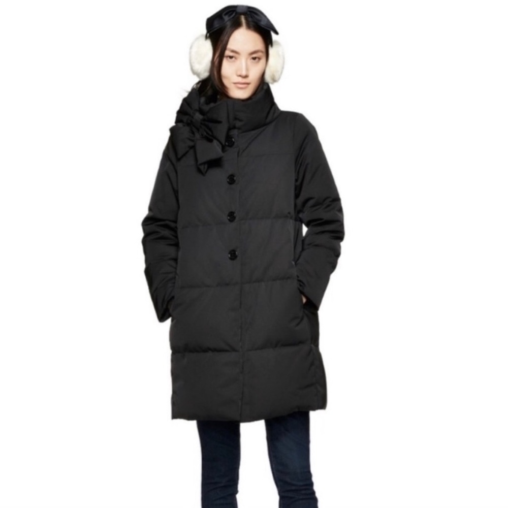 Kate Spade Bow Puffer Coat